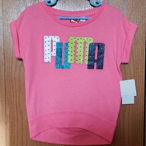 NWT PUMA Girls Size 5 Shirt